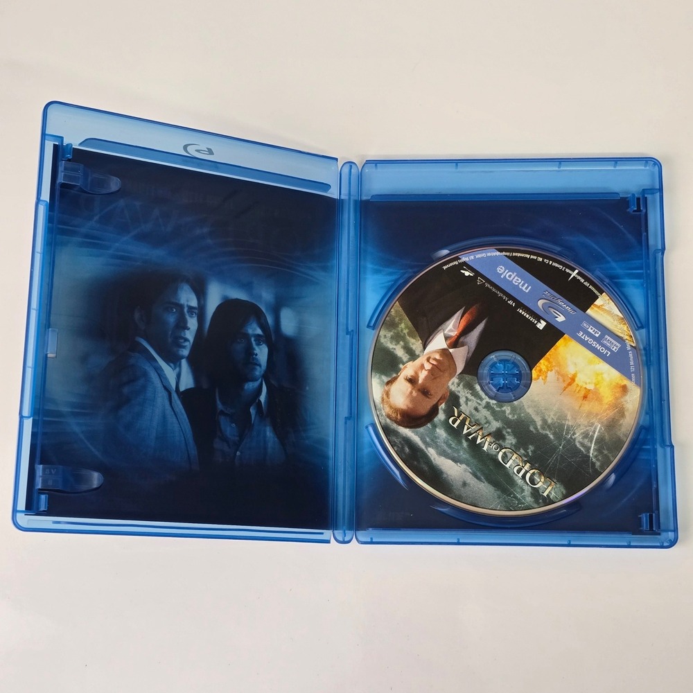 Lord of War Blu-ray Nicolas Cage Jared Leto Action Drama Movie Lionsgate - Picture 5 of 5